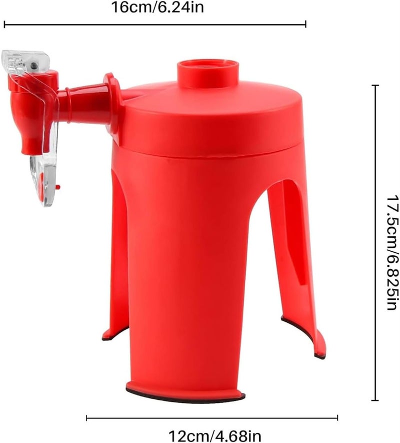 FirstOne Soda Dispenser Drinking Water Dispense Machine Coke Bottle Dispenser Party Home Bar Accessory - Image 5